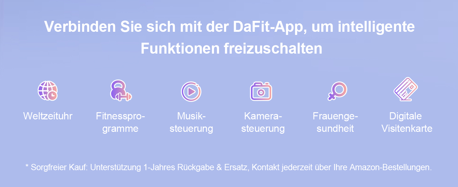 Розумний годинник Popglory для жінок та чоловіків, 100+ спортивних режимів, моніторинг здоров'я 24/7, Bluetooth, вимірювання тиску, пульсу, стресу, сну, будильник, калькулятор, крокомір, сумісний з Android та iOS, чорний