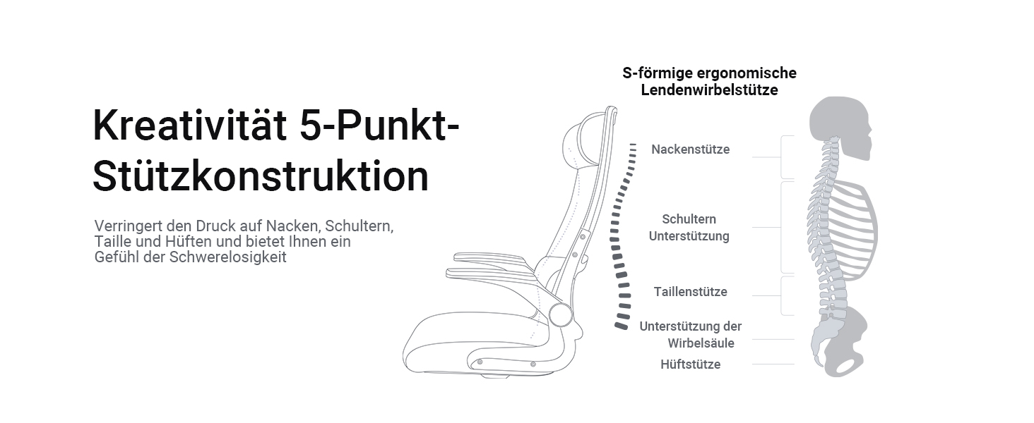 Ергономічне крісло для офісу з регульованою підголовником, офісне крісло з сітки, відкидні підлокітники, широке сидіння, функція гойдання, комп'ютерне крісло EN 1335, офісне крісло 200 кг, чорне