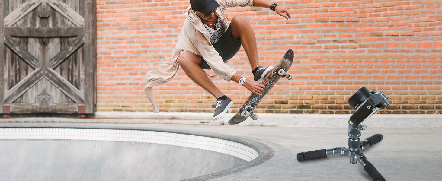 Штатив SIRUI AM-TT50: компактний, легкий, для камери та смартфона, до 10 кг, з кульковою головкою 360°