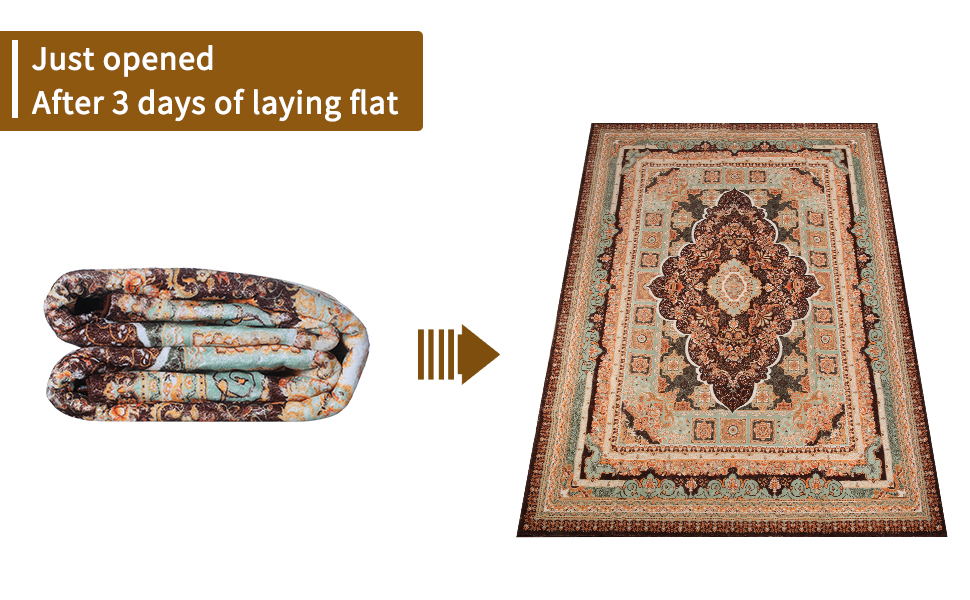 Килимок для вітальні Sour Lemon, великий 160x230 см, машинного прання, бохо-стиль, вінтажний, з антиковзаючою основою, блакитний геометричний дизайн