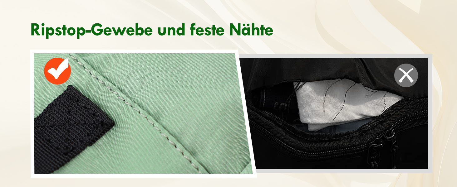 Органайзери для валізи - набір 8 шт. (зелені) - для подорожей, ручної поклажі, рюкзака