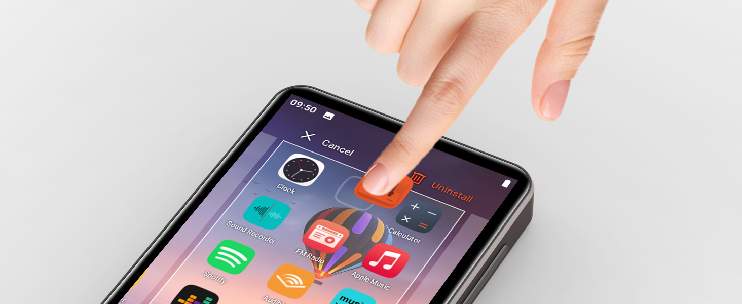 MP3-плеєр дитячий 80GB з Wi-Fi та Bluetooth, 4