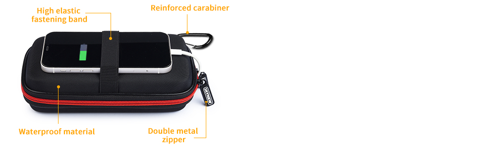 Захисний кейс/сумка для повербанку Anker PowerCore, EasyAcc, Charmast, SKYNEW (18x9x4 см)