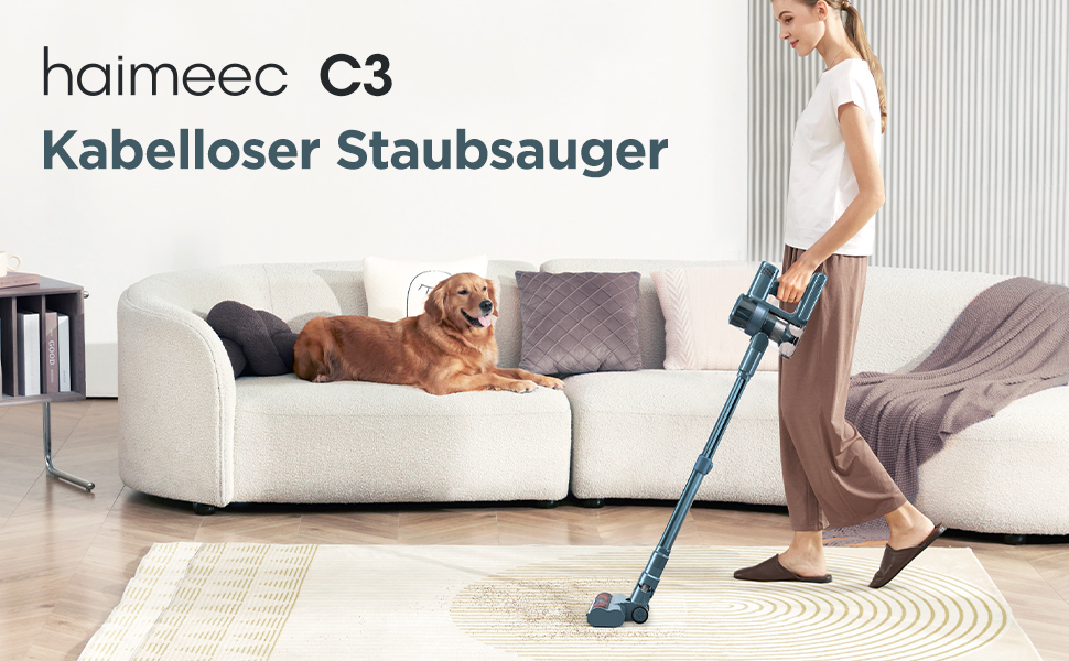 Бездротовий пилосос з HEPA-фільтром, 120 000 об/хв, до 50 хв роботи від акумулятора, LED-дисплей, антизаплутана щітка, 400W