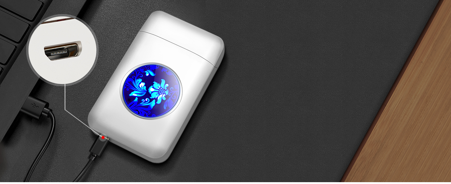 Вишукане екіпірування для курця: Zigarettenetui Lafagiet XL666 з запальничкою, 18 шт. King Size, LED-дисплей, подарунок на День батька