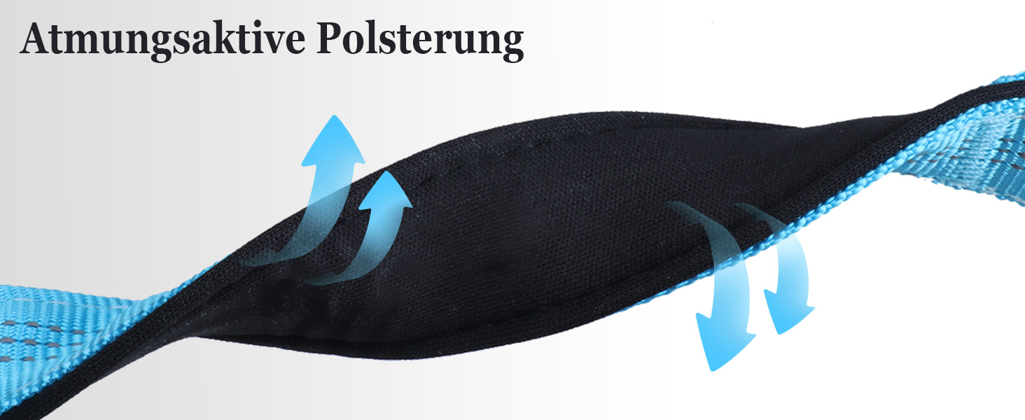 Світловідбиваючий нашийник для Apple AirTag для собак, регульований, водонепроникний, чорний, L (37.5-51.5 см)