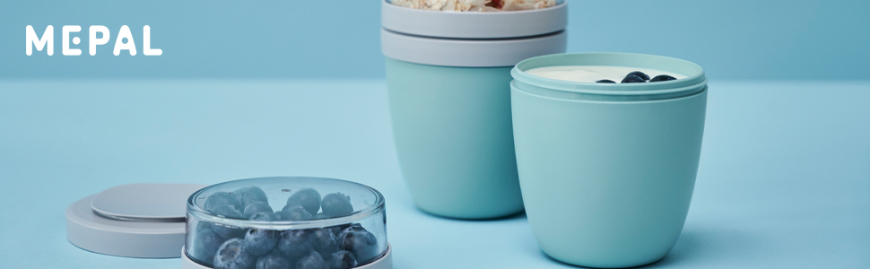 Еліпс Mepal Lunchpot Яскравий бузок 500 мл/200 мл