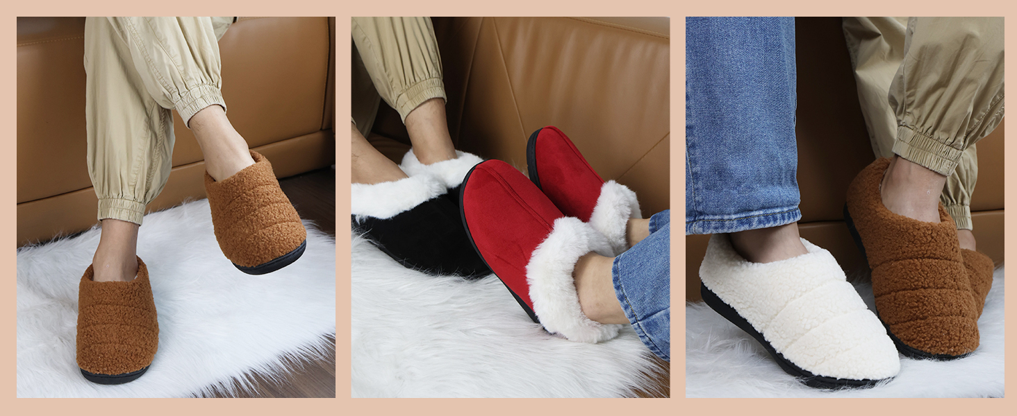 Тапочки халатні Mishansha зимові, теплий memory foam, жорстка підошва, розмір 36-47, білі