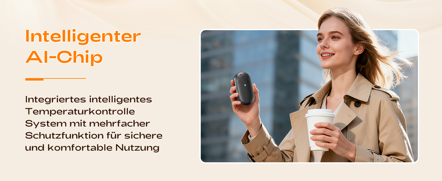 Електричний грієчка для рук, 2 шт., 6000 мАг, багаторазовий, 3 режими, 20 годин тепла, USB-зарядний, для активного відпочинку взимку, чорний