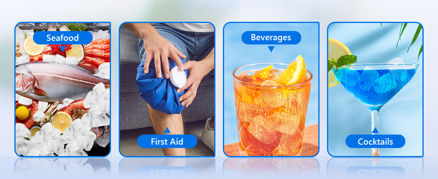 Машина для приготування льоду VINATO, компактна, 9 кубиків за 6-8 хвилин, портативна, продуктивність 12 кг/24 год, тиха робота, з лопаткою та кошиком для кухні, офісу, бару та вечірки, срібна