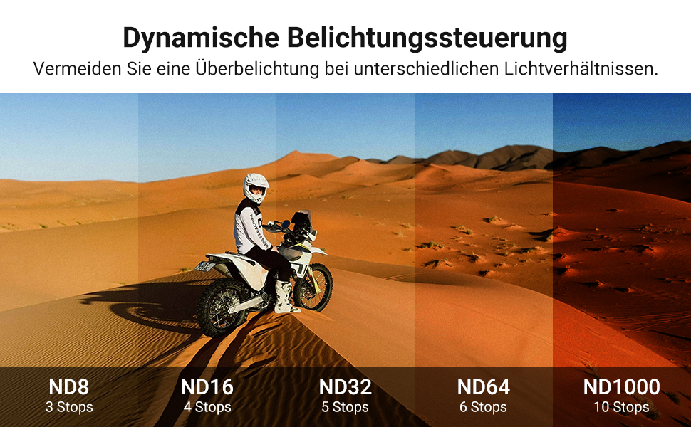 Набір фільтрів NEEWER CPL + ND для DJI Osmo Action 6 (FL-B2) - 6 шт.