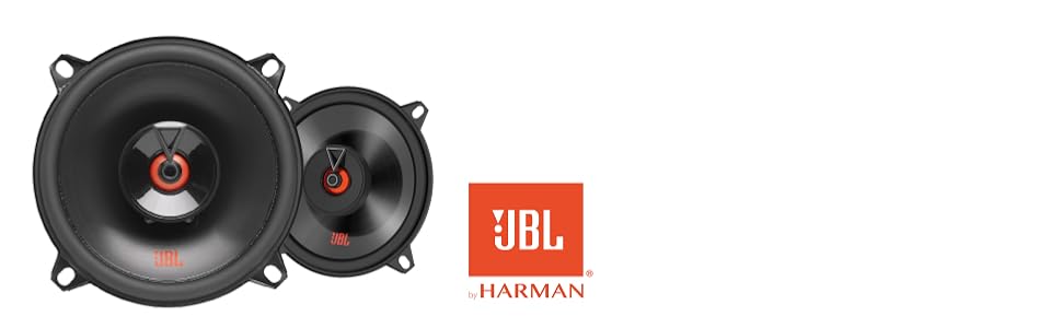 Автомобільні динаміки JBL Club 522F 135 Вт 13 см, 2-смугові, чорні, Harman Kardon