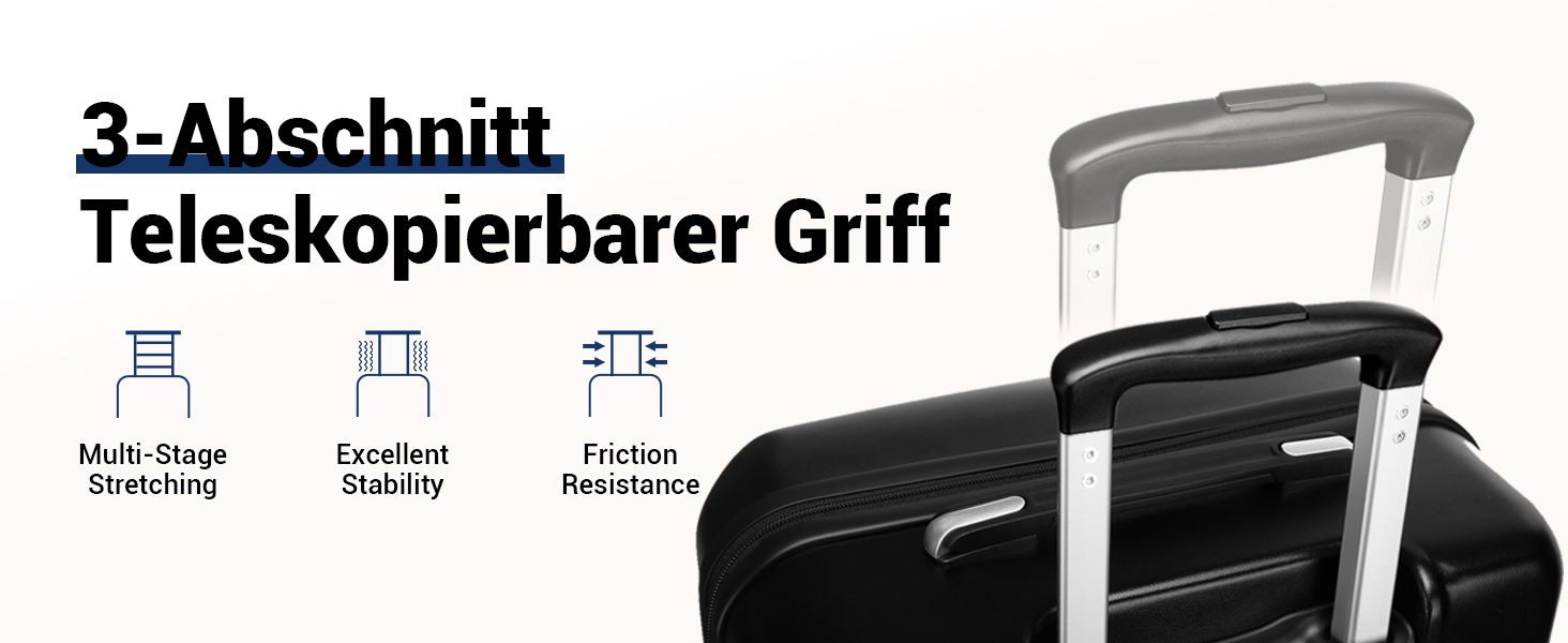 Чемодан ручної опішки British Traveller, середній, 64*43*26.5 см, з TSA-замком, ABS+PC, 24'+28' (Чорний)