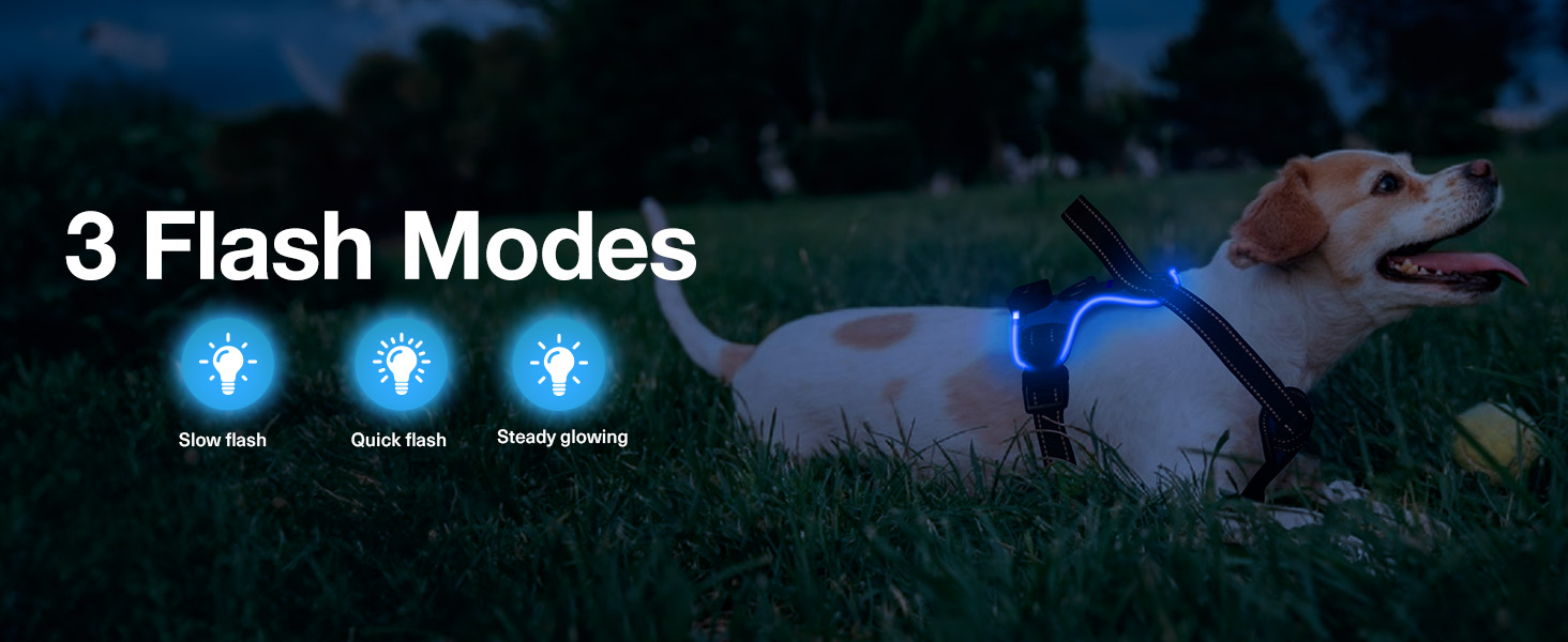 Шлейка для собак Masbri світловідбиваюча, регульована, з ручкою, м'яка підкладка, світловідбиваюча, для собак середніх та великих порід, чорно-біла, TC3005B (XL, Синій)