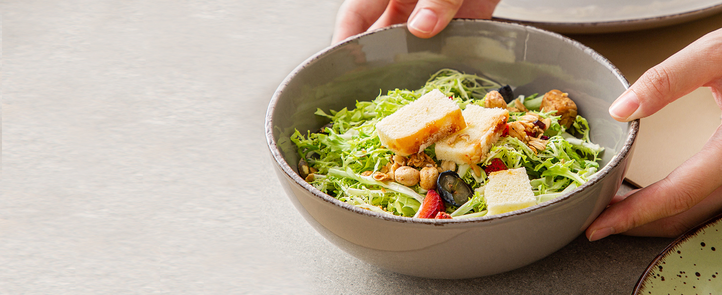 Сервіз Vancasso Serie Navia Teller, 32 елементи, на 8 осіб, сучасний дизайн, багатобарвний, набір 16 тарілок