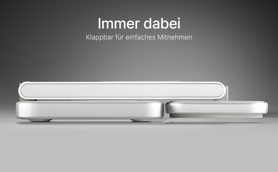 TEGLER 3-в-1 MagSafe зарядний пристрій: алюмінієва зарядна станція для iPhone, Apple Watch та AirPods, з адаптером 20W та USB-C кабелем