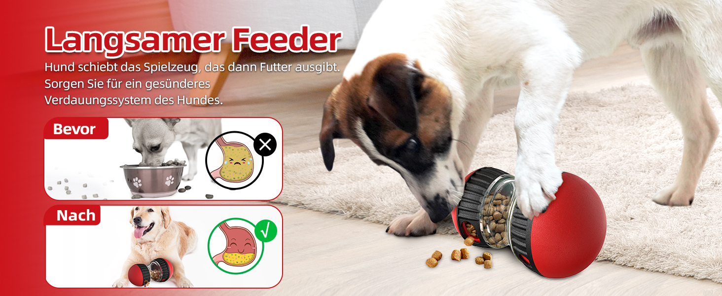 Іграшка для собак, інтерактивна, для тренування та розваг, розвиває інтелект, підходить для собак різних розмірів