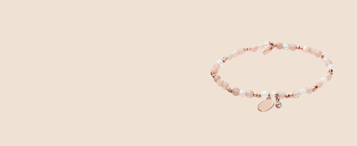 Чоловічий браслет Fossil з нержавіючої сталі або шкіри з надійним застібкою-годинниковою. Срібний та чорний (бежево-золотий)