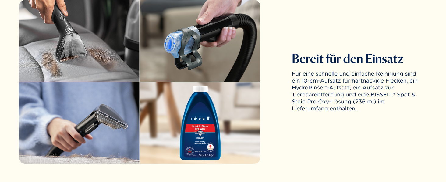 Портативний відпарювач для килимів Bissell SpotClean Mini 40651 - компактний мобільний мийник для дому та авто