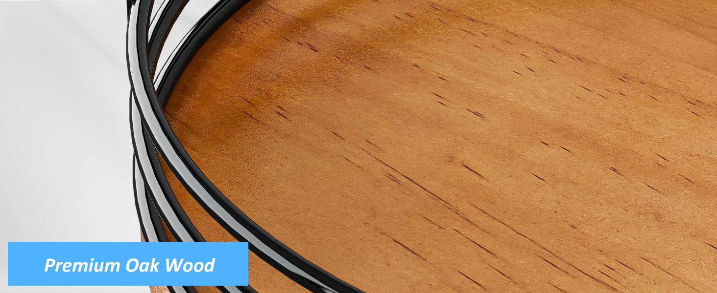 Wooden Lazy Susan Turntable Organizer, round, for cabinet, kitchen, countertop, pantry, dining table, bathroom, cafe, bar, spice storage, home decor