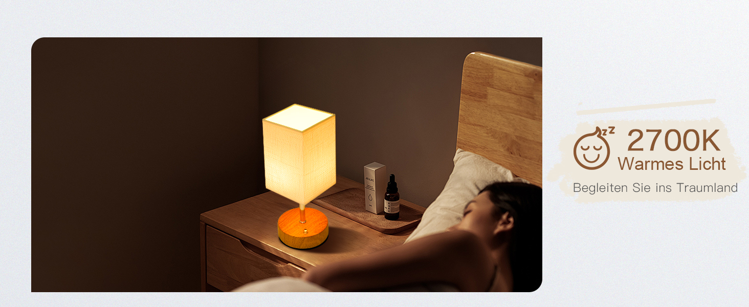 Бездротова настільна лампа TRUMPETS з акумулятором, сенсорне керування, регулювання яскравості, 3 колірні температури, USB-C, 6000mAh, для вітальні/спальні