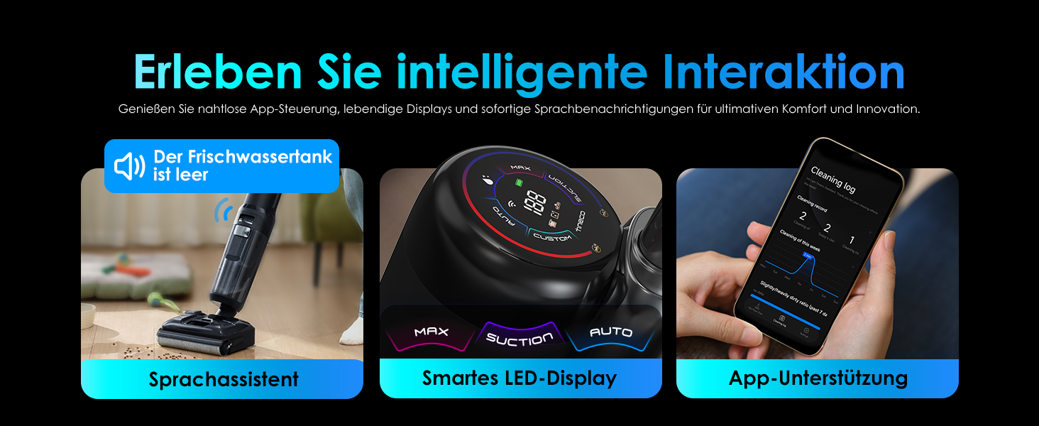 Вертикальний миючий пилосос Tineco Floor ONE S7 Stretch Ultra з функцією FlashDry та системою DualBlock