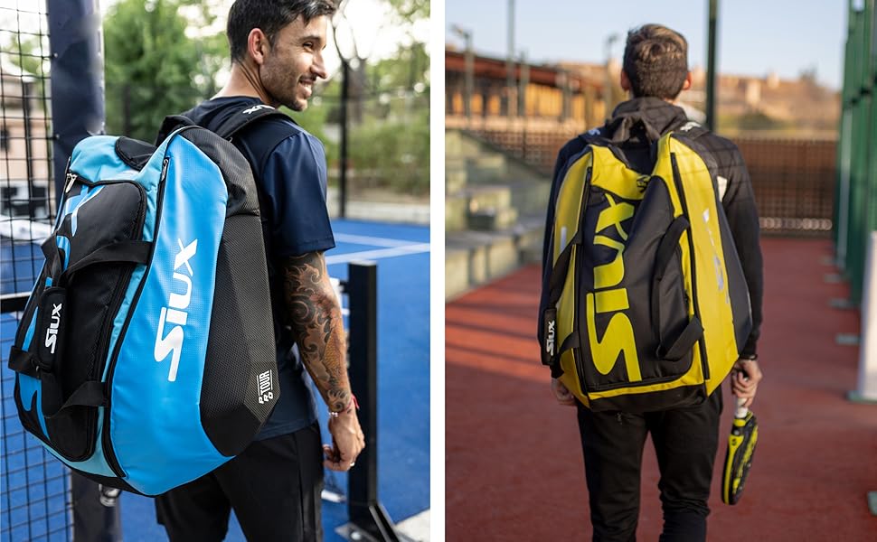 Сумка для ракетки для падел-тенісу Adidas Carbon Control чорно-біла