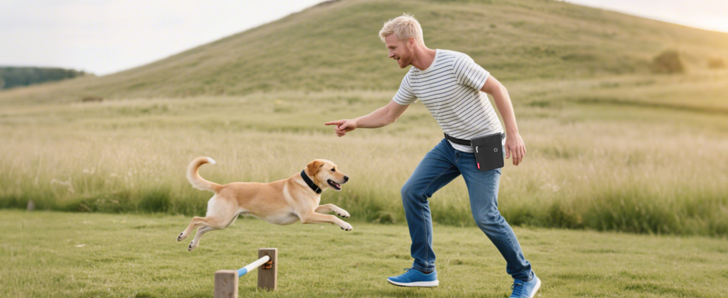 Футляр для ласощів для собак з магнітною застібкою, 2025. Практичний мішок для годування собак, мішок для ласощів з винімною внутрішньою кишенею | Диспенсер для відходів, (Чорний)
