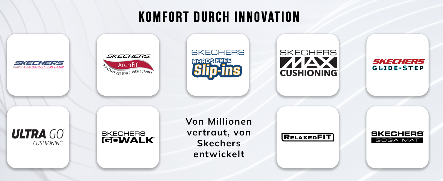 Чоловічі кросівки Skechers Bobs Squad Chaos-Slip Ins, чорні, розмір 43 EU