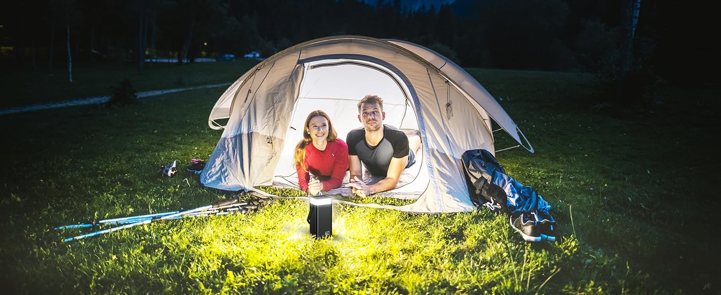 Powerbank 60000mAh 22,5W PD з USB-C, чорний: зовнішній акумулятор з 5 виходами та 2 входами, сумісний з iPhone, iPad, Samsung