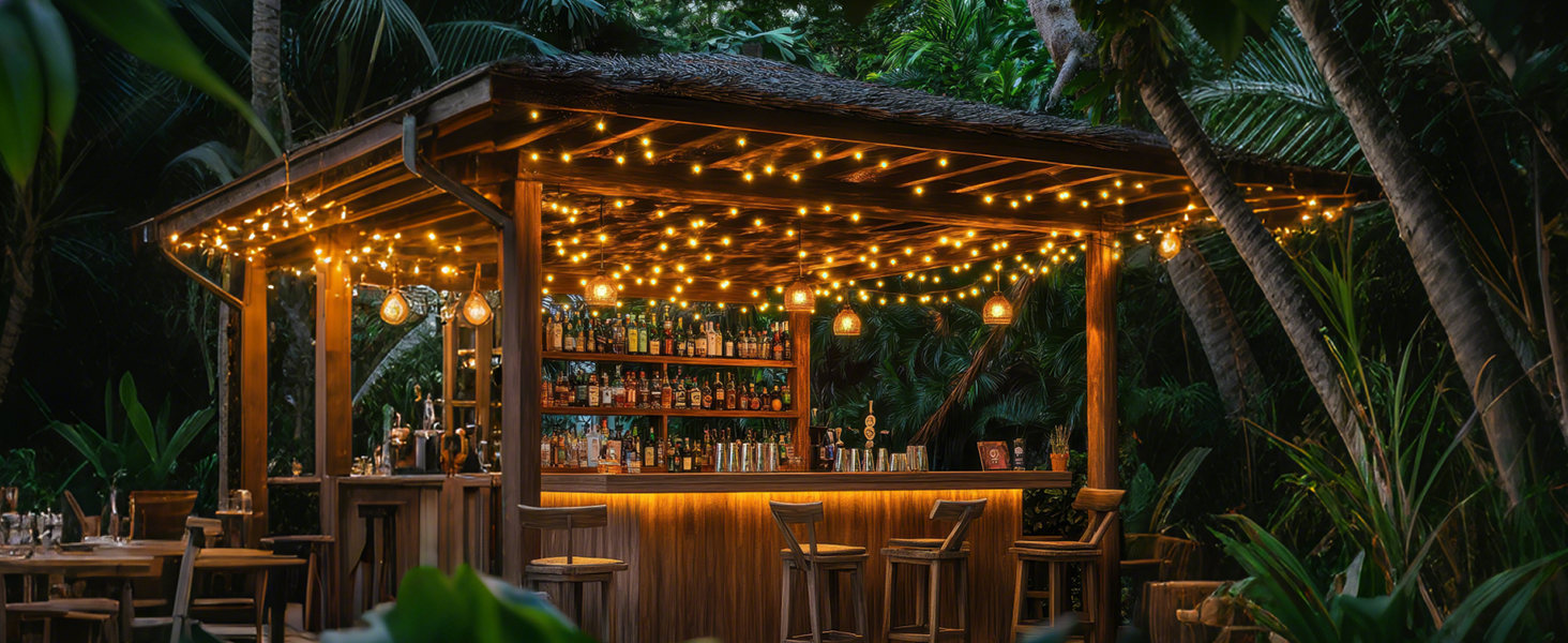 Гірлянда світлодіодна 15м, 100 LED, для дому та саду, IP44, 8 режимів, вологостійка, для дитячої кімнати, декору тераси та балкону