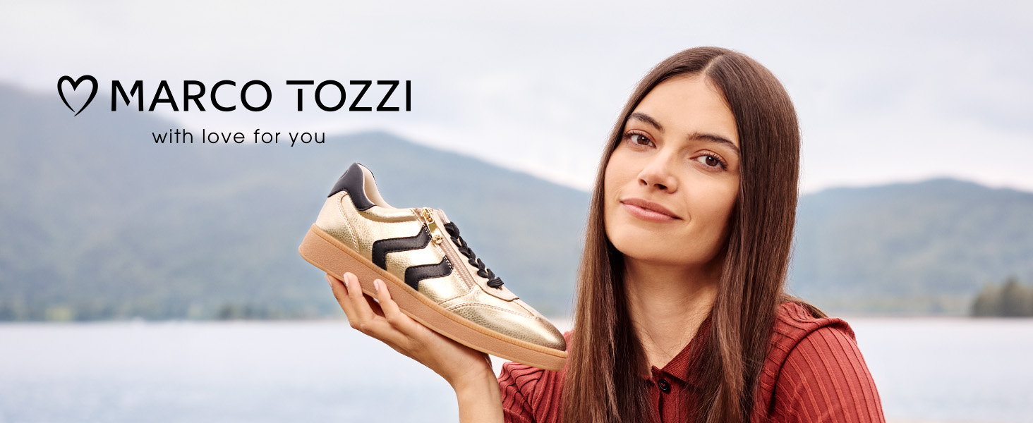 Жіночі кросівки Marco Tozzi: м'яка устілка, знімне устілка, м'яка підкладка, веганський матеріал, модний дизайн (41 EU, Mulberry Comb)