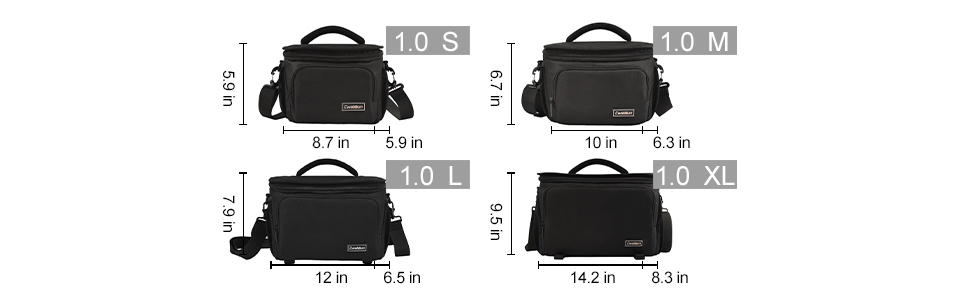 Водонепроникна фотосумка для дзеркальної камери Cwatcun (Canon, Nikon, Sony, Fuji)