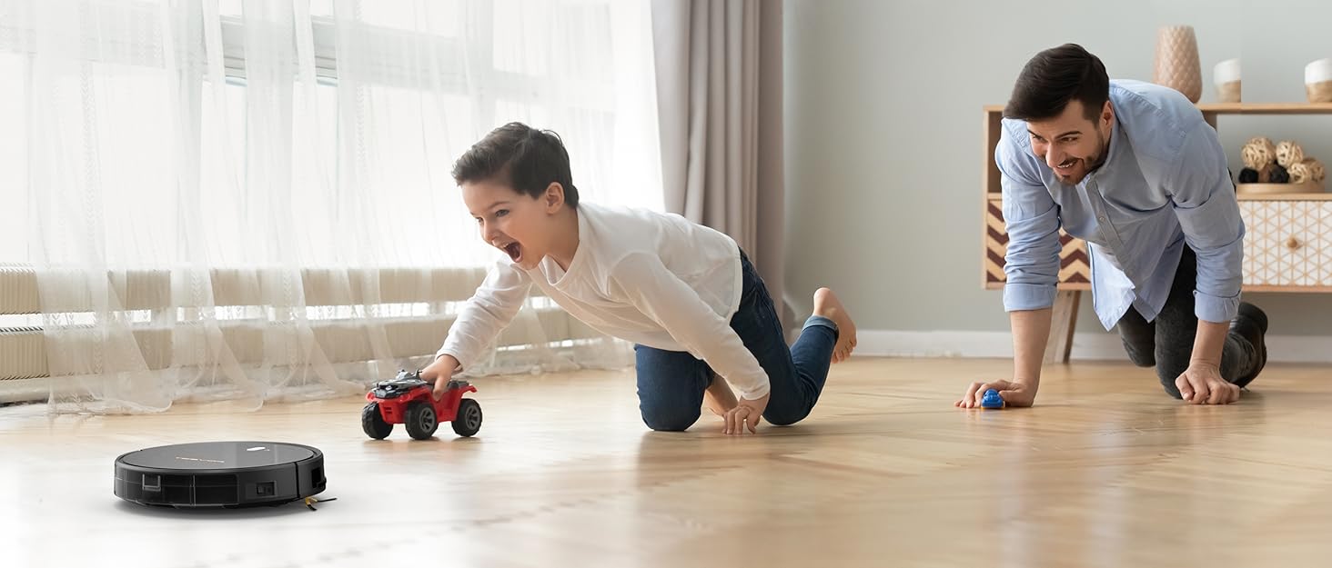 Робот-пилосос Tesvor S8 Pro з функцією миття - 8000Pa, LiDAR-навігація, 240 хв роботи, керування через додаток/Alexa, для шерсті тварин, килимів та твердих підлог