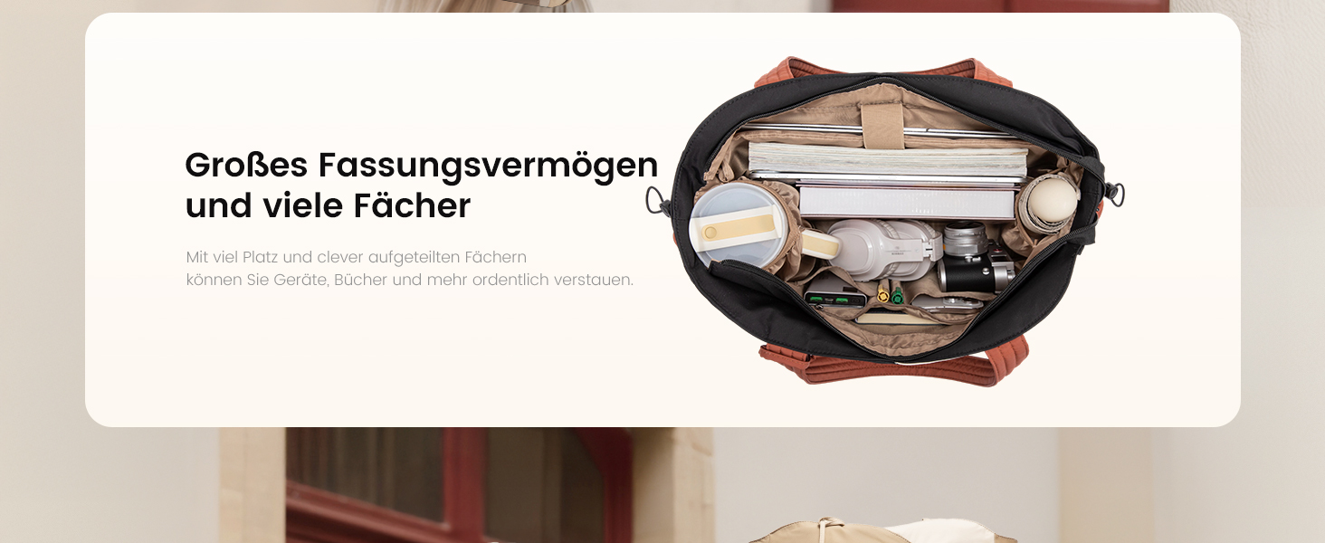 Сумка LOVEVOOK Shopper для жінок, велика сумка-тоут для ноутбука 15.6