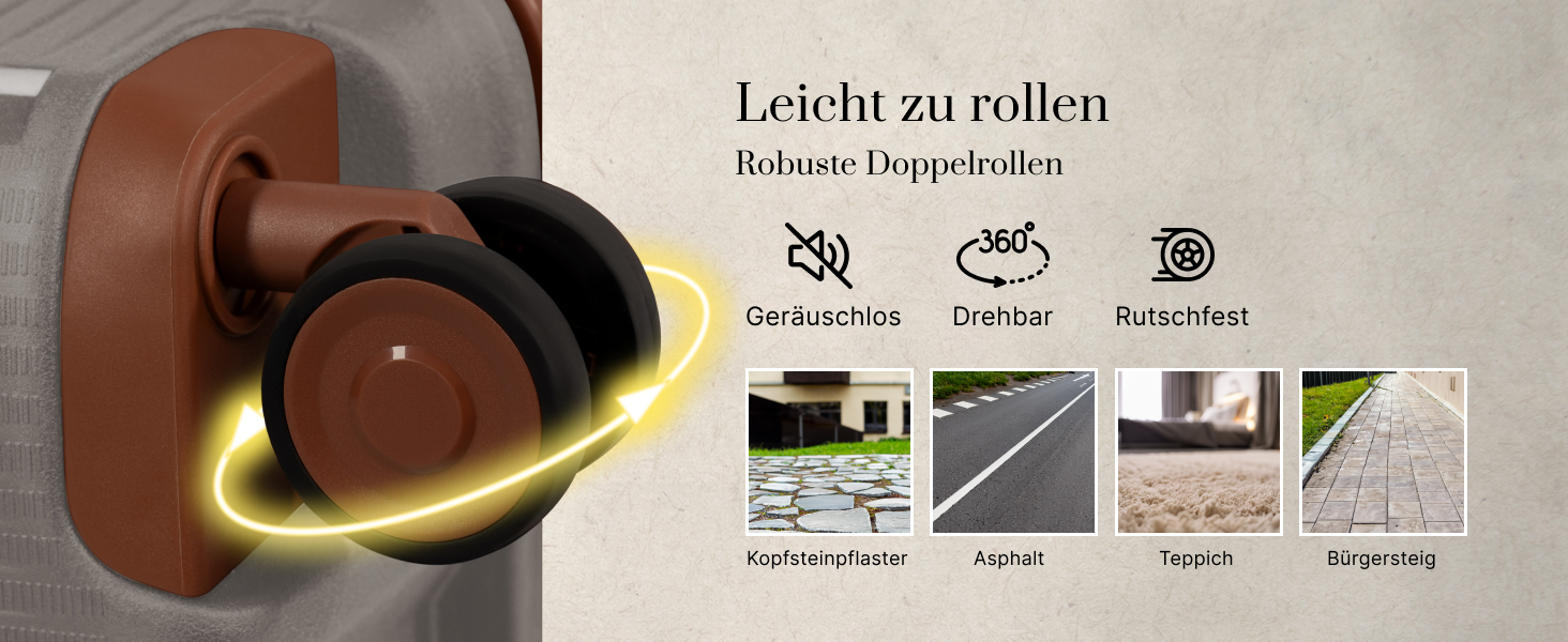 Набір валіз Cappuccino Eco Edition 3-в-1: розширювані, з TSA-замком та подвійними колесами