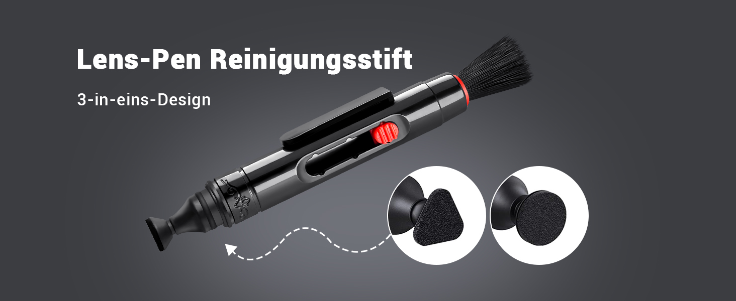 Набір для чищення камери: дзеркальна, Canon, Sony, Nikon, Pentax. Очищення об'єктива та сенсора