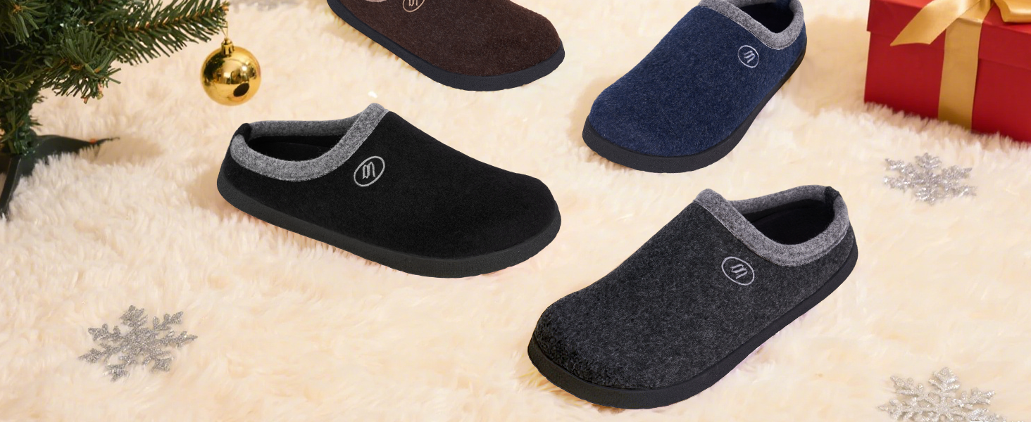 Тапочки халатні Ruyi для дому та вулиці, зимові, з підтримкою склепіння стопи, антиковзаюча підошва, сірі, 43 EU