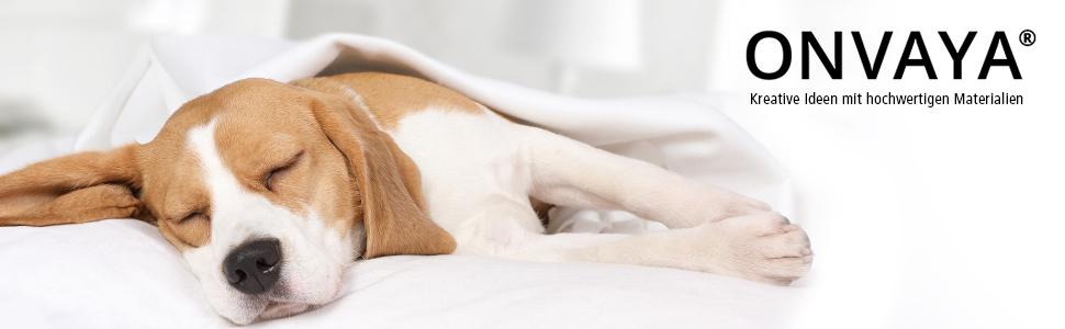 Ортопедична подушка для собак ONVAYA® з memory foam | сіра | розмір S | 62x44x5 см | миється до 95°C