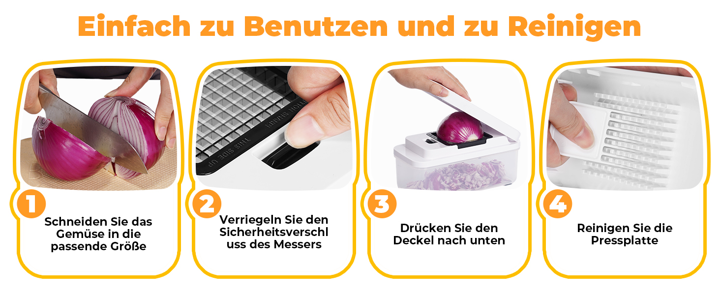 Набір для нарізки овочів 6 в 1: спіралі, кубики, слайси. Набір для нарізки овочів, фруктів та зелені