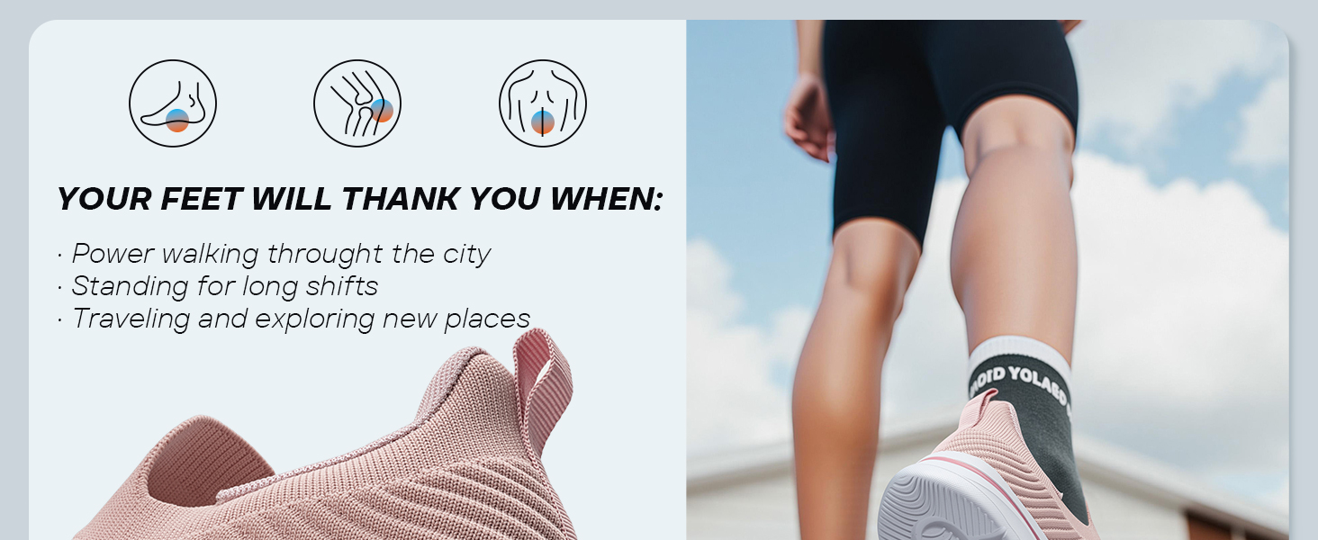 Сліпони жіночі: зручні кросівки для ходьби, занять фітнесу та джогінгу (2630 D Рожевий, 40 EU)