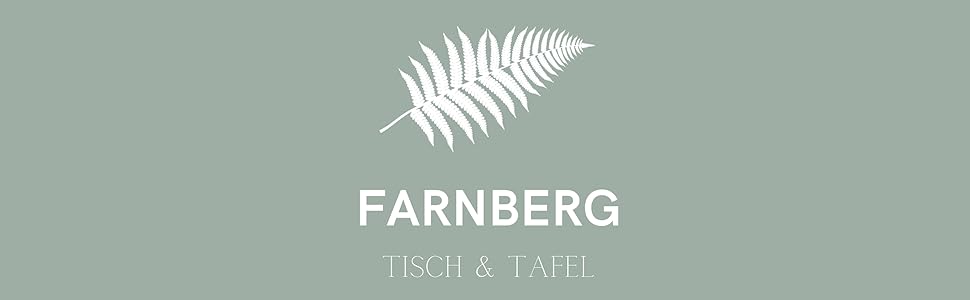 Farnberg Преміум раннер із льону м'ятного кольору 40x150 см – сучасний текстиль для кухонного та обіднього столу