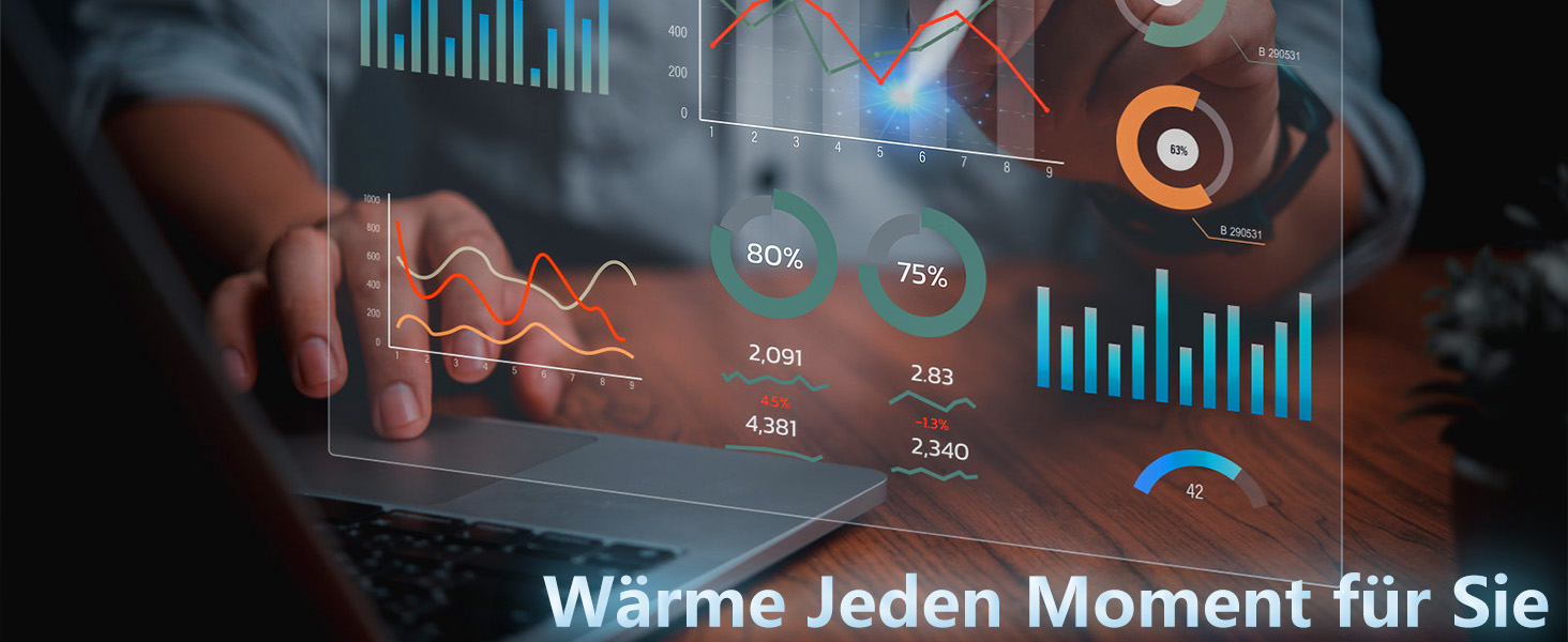 Електричні грілки для рук 10000mAh 2 шт. з USB-зарядкою, двостороннім нагрівом та швидким нагрівом за 2 секунди - чорний/срібло