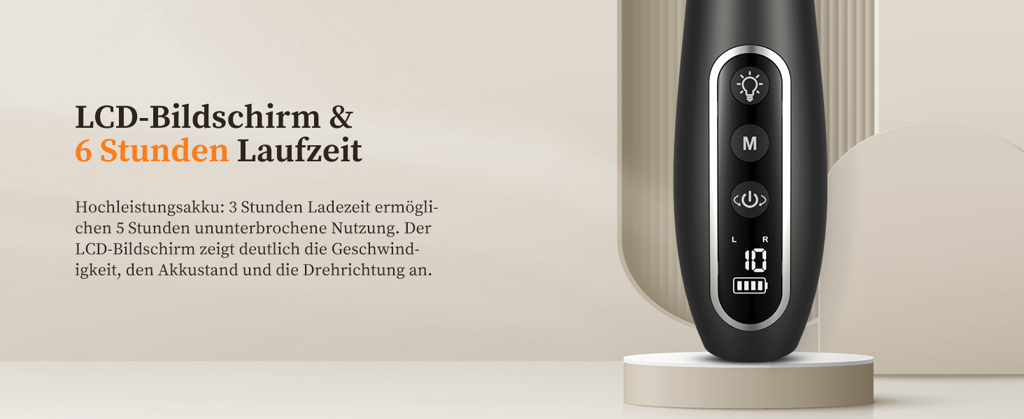 Електричний набір для манікюру PELCAS з LCD екраном: професійний шліфувальник нігтів для людей та домашніх тварин