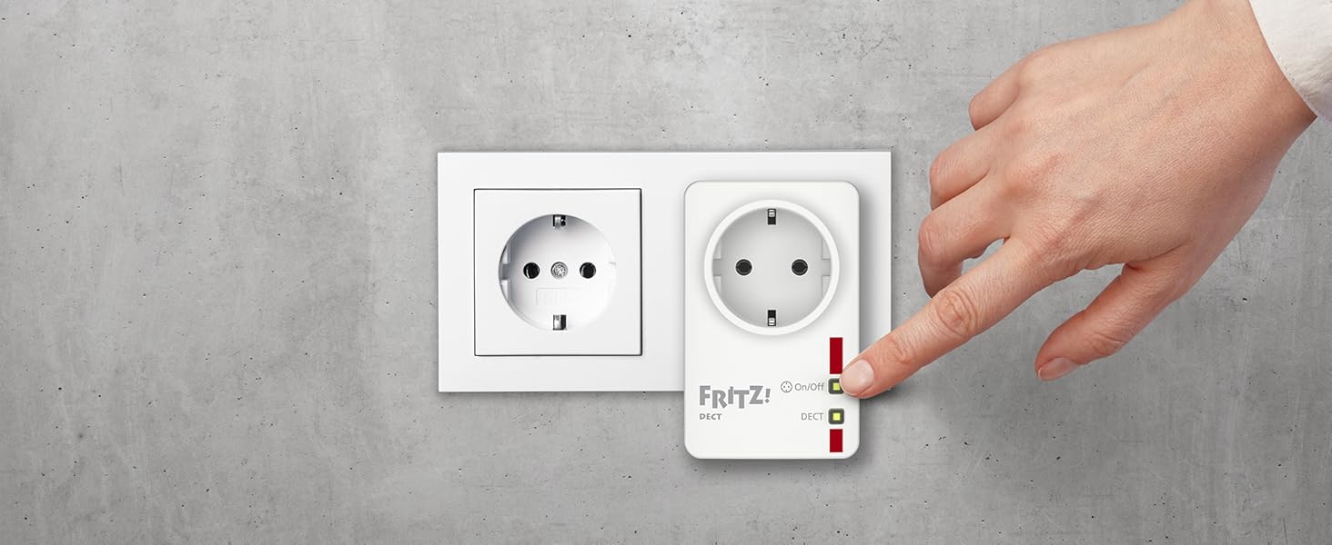 Розумна розетка FRITZ!DECT 200 для дому - керування та економія енергії