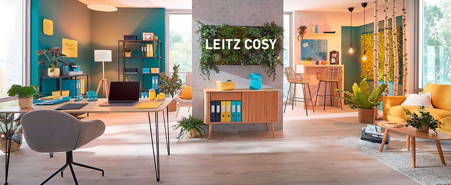Leitz Канцелярський килимок для столу 80x40 см, антиковзкий, сірий (Velvet Grey) - для ноутбука, ПК, монітора, офісу та дому