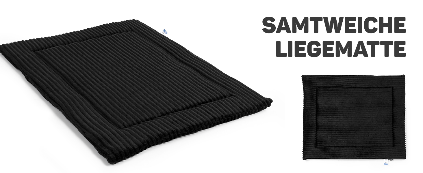 Килимок для собак Wallace & Jone Cardi, 60x45 см, світло-блакитний, для маленьких собак