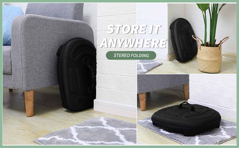 Складана переноска для кота, переноска для кота/маленьких собак, чорна, з м'яким матом