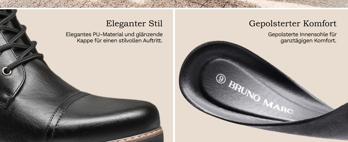 Чоловічі мотоциклетні черевики Bruno Marc - класичні челсі, чорні, 43 EU