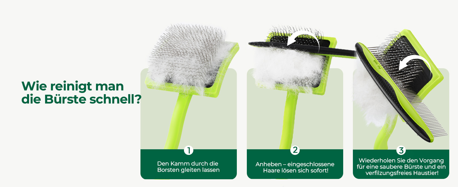 Пекют Лiкер Бюртє Профi: щiтка для собак, видаляє підшерстя, ковтуни. Ідеально для пуделів, тедi, кокапу. (25 мм, 15 мм)